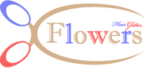 Hair Glitter Flowers